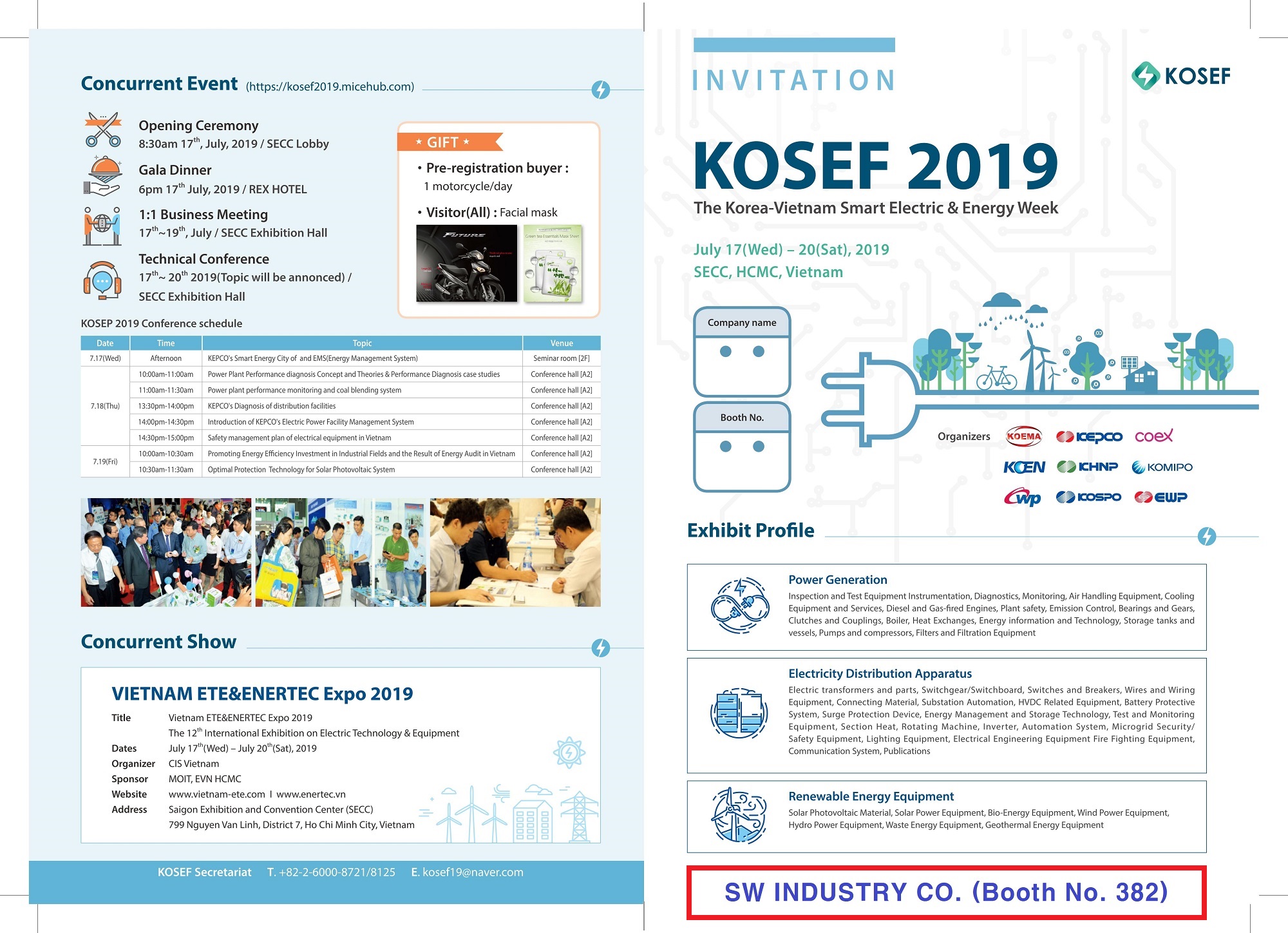 VIETNAM ETE ENERTEC Expo 2019 SWINDUSTRY Co 